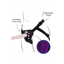 Strap-On Lace Harness