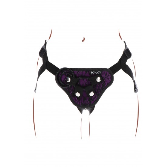 Strap-On Lace Harness