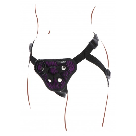 Strap-On Lace Harness