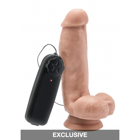 Dildo 6in. with Balls Vibrator
