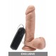 Dildo 7in. with Balls Vibrator