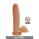 Dual Density Dildo 7inch Balls