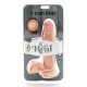 Dual Density Dildo 7inch Balls