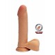 Dual Density Dildo 8inch Balls