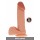 Silicone Dildo 8 Inch w Balls