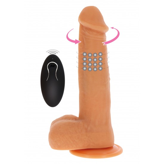 Rotating Beads Vibrating Dildo Rotating Beads Vibrating Dildo