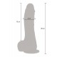 Up&Down Rotating Vibr Dildo Up&Down Rotating Vibr Dildo