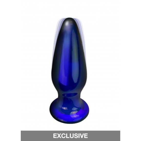Shining Vibrating Glass Plug