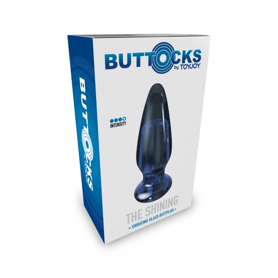Shining Vibrating Glass Plug