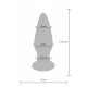 Shining Vibrating Glass Plug