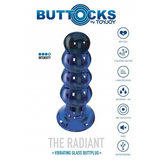 Radiant Vibrating Glass Plug Radiant Vibrating Glass Plug