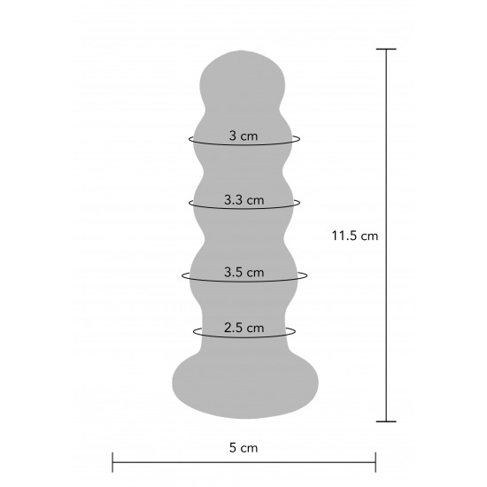 Radiant Vibrating Glass Plug Radiant Vibrating Glass Plug