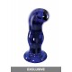 Gleaming Vibrating Glass Plug