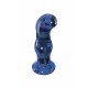 Gleaming Vibrating Glass Plug