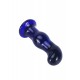 Gleaming Vibrating Glass Plug