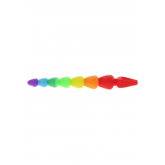 Rainbow Heart Beads Rainbow Heart Beads