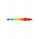 Rainbow Heart Beads Rainbow Heart Beads