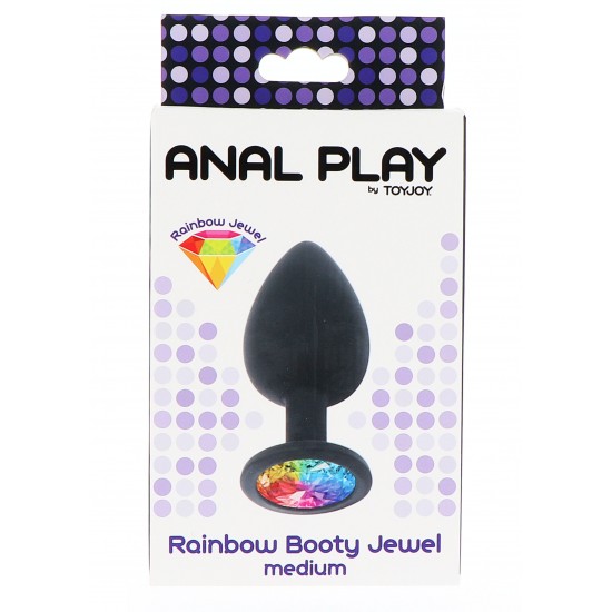 Rainbow Booty Jewel Medium Rainbow Booty Jewel Medium