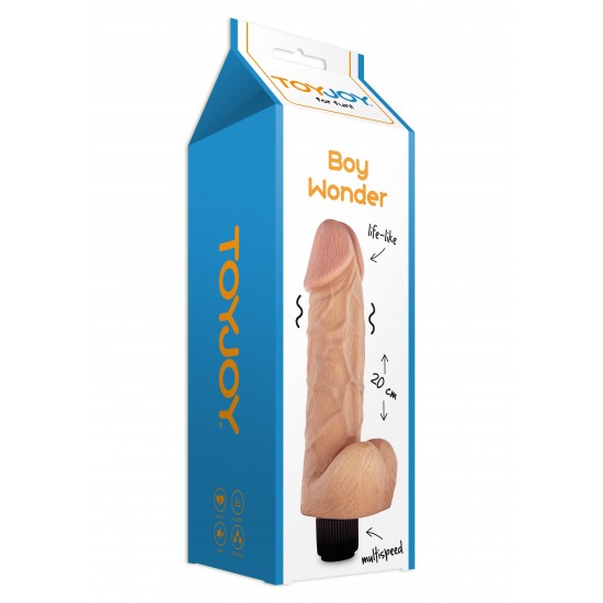 Boy Wonder Vibrating 20cm Dong Boy Wonder Vibrating 20cm Dong