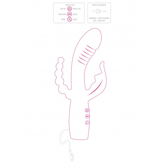 Aphrodite Triple Vibrator