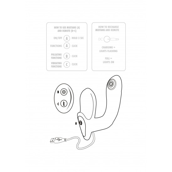 Mustang Prostate Massager