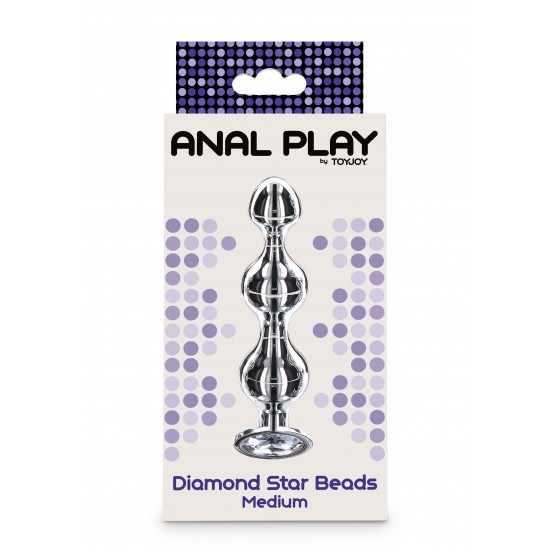 Diamond Star Beads Medium Diamond Star Beads Medium