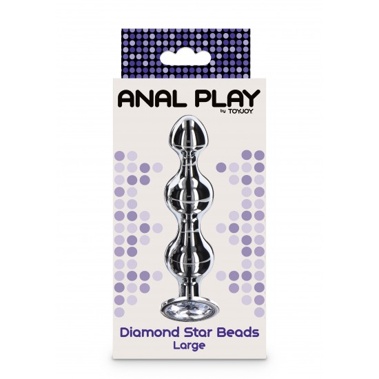 Diamond Star Beads Large Diamond Star Beads Large