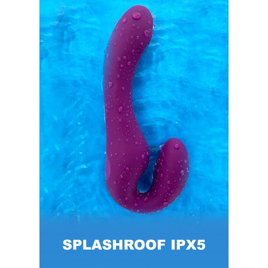 Strapless Strap-On Pulse Vibe