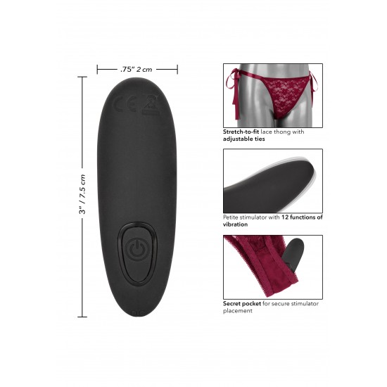 Remote Control Lace Thong Set Remote Control Lace Thong Set