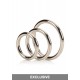 Silver Ring - 3 Piece Set