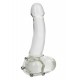 Steel Beaded Silicone Ring XL