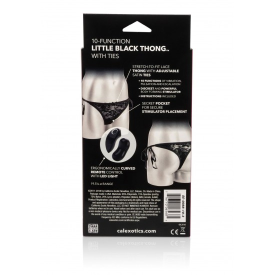 10-Function Thong with Ties