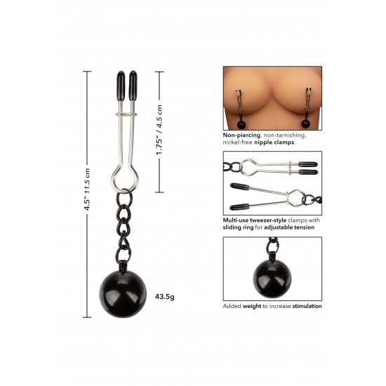 Weighted Tweezer NippleClamps