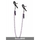 Purple Chain Nipple Clamps
