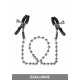 Silver Beaded Nipple Clamps