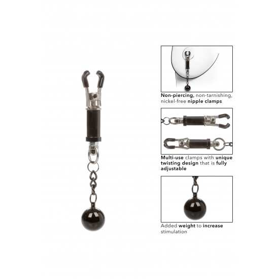 Weighted Twist Nipple Clamps Weighted Twist Nipple Clamps