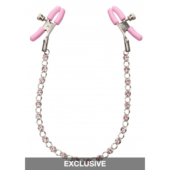 Crystal Chain Nipple Clamps Crystal Chain Nipple Clamps