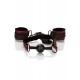 Breathable Ball Gag With Cuffs Breathable Ball Gag With Cuffs
