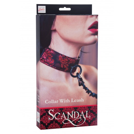 Scandal Collar with Leash
