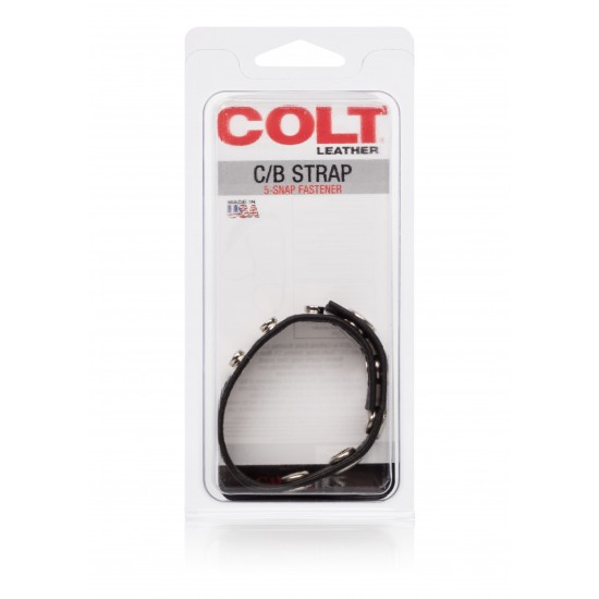COLT Leather C/B Strap 5-snap