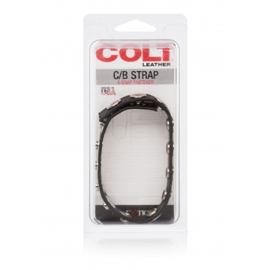 COLT Leather C/B Strap 8-snap
