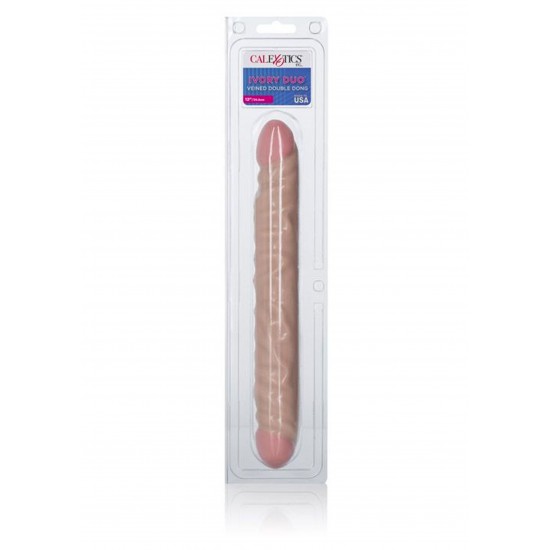 Veined Double Dong 12 inch