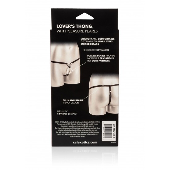 Lover Thong w/ Pleasure Pearls Lover Thong w/ Pleasure Pearls