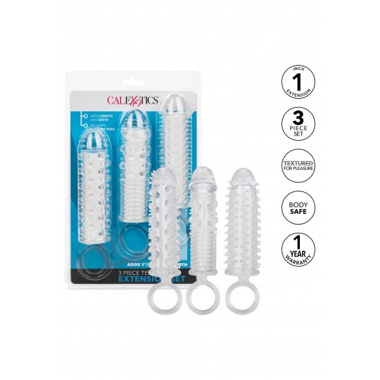Textured Extension Set 3 Pcs