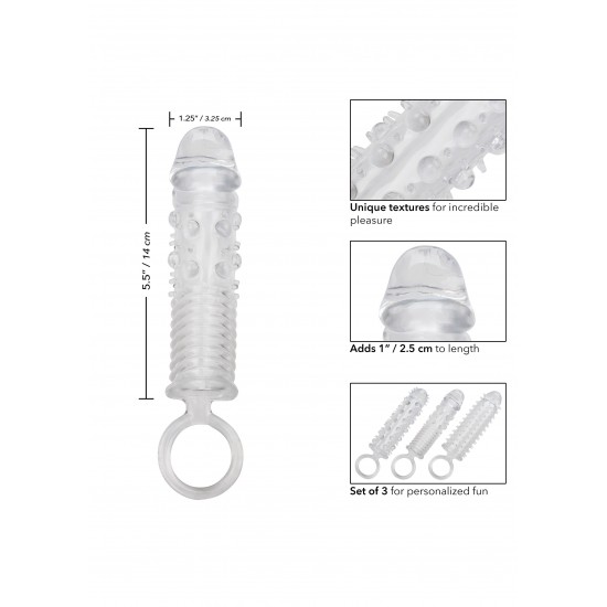 Textured Extension Set 3 Pcs