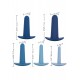 Wearable Anal Training Set 5pc Wearable Anal Training Set 5pc