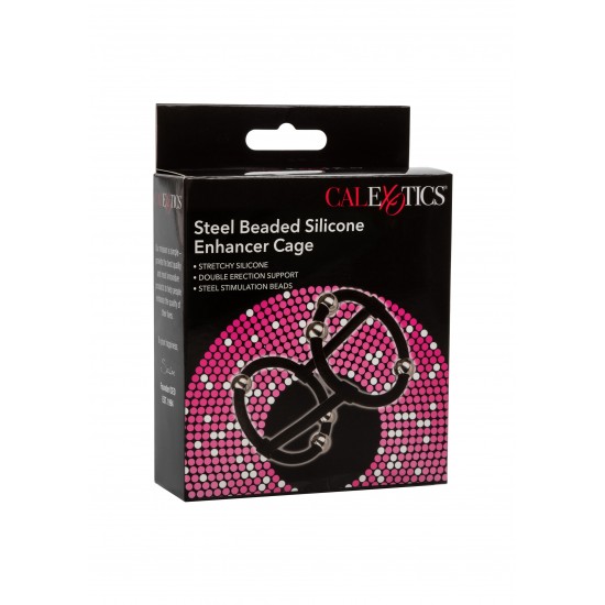 Beaded Silicone Enhancer Cage