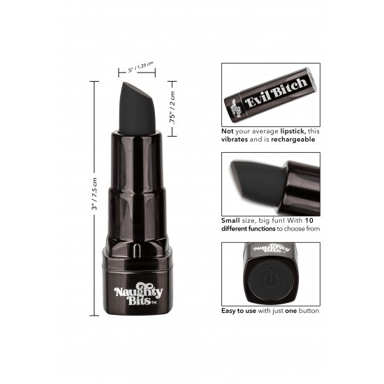 Evil Bitch - Lipstick Vibrator Evil Bitch - Lipstick Vibrator
