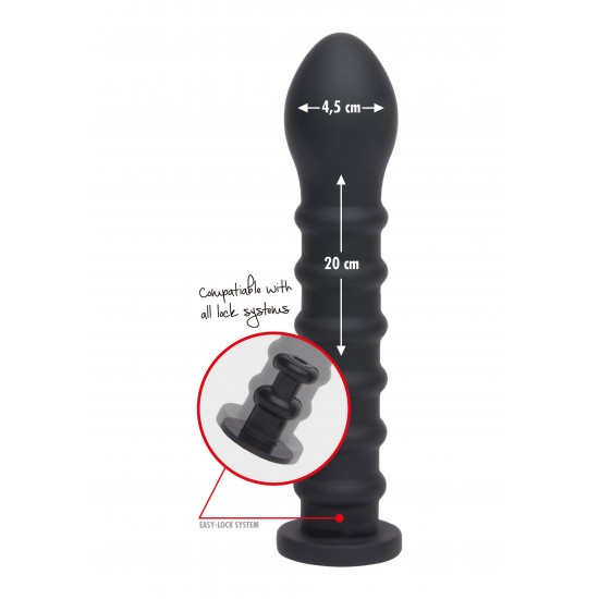 Ribbed Dong Easy-Lock 19 cm Ribbed Dong Easy-Lock 19 cm