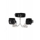 Heavy Collar and Wrist Cuffs
